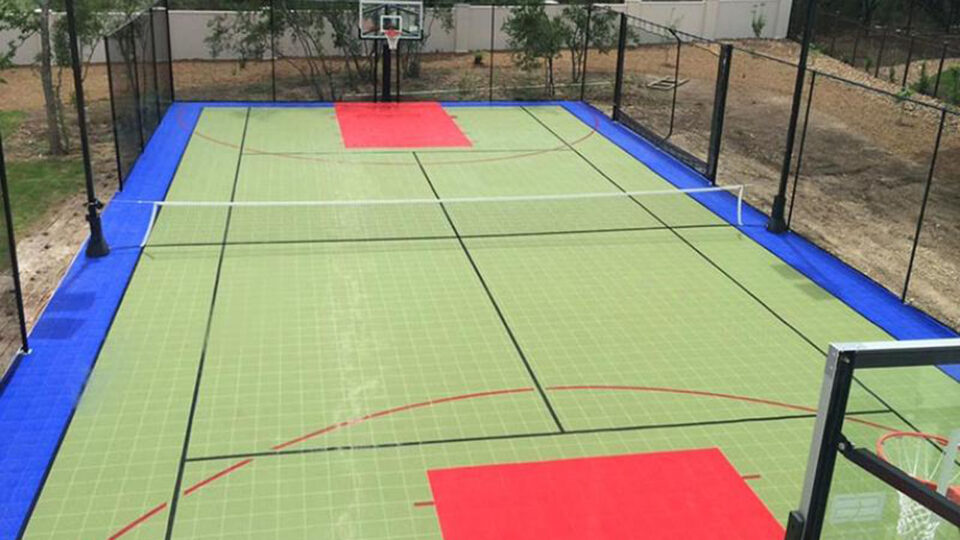 Sport Court Backyard Basketball Court 01