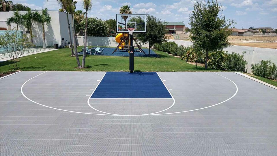 Sport Court Backyard Basketball Court In Laredo 01