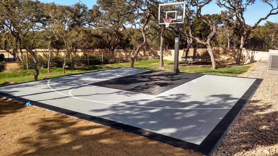 Sport Court Basketball Court In Huntington Shavano Park 01