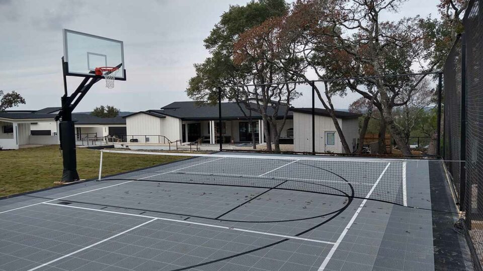 Sport Court Basketball And Pickleball Court Woodland Hills North 01