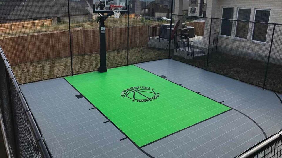 Sport Court Fundamental Basketball 28 X 30 Court