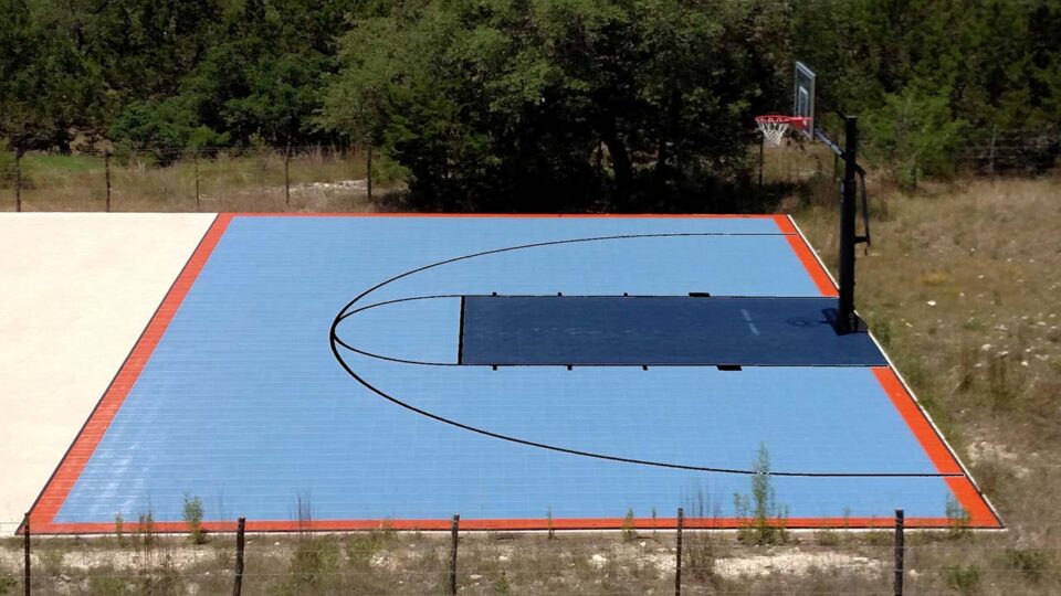 Sport Court Half Court Basketball Court In Cordillera Ranch 01