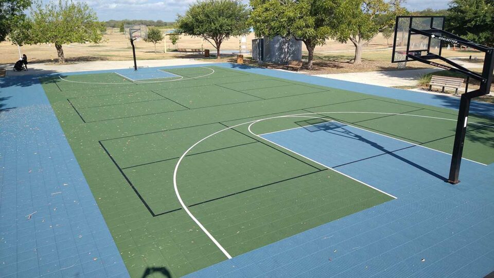 Sport Court Multi Sport Court City Of Bulverde Texas