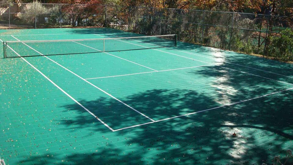 Sport Court Tennis Court At Medina Lake 01